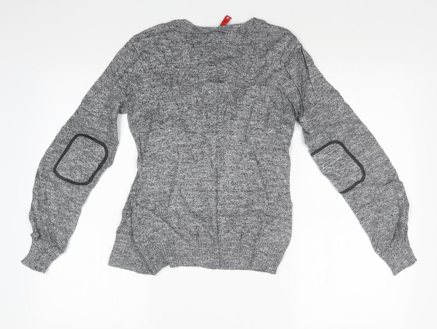 Womens UK Size 8 H&M Grey Cardigan Jumper