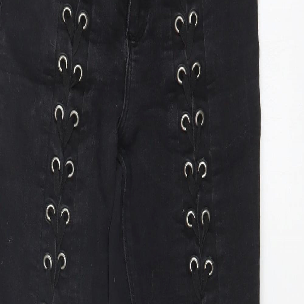 River Island Womens Black   Skinny Jeans Size 8 L25 in