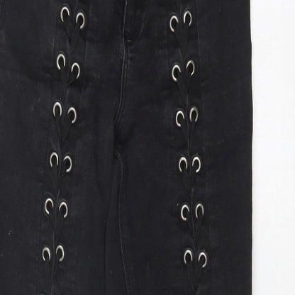 River Island Womens Black   Skinny Jeans Size 8 L25 in