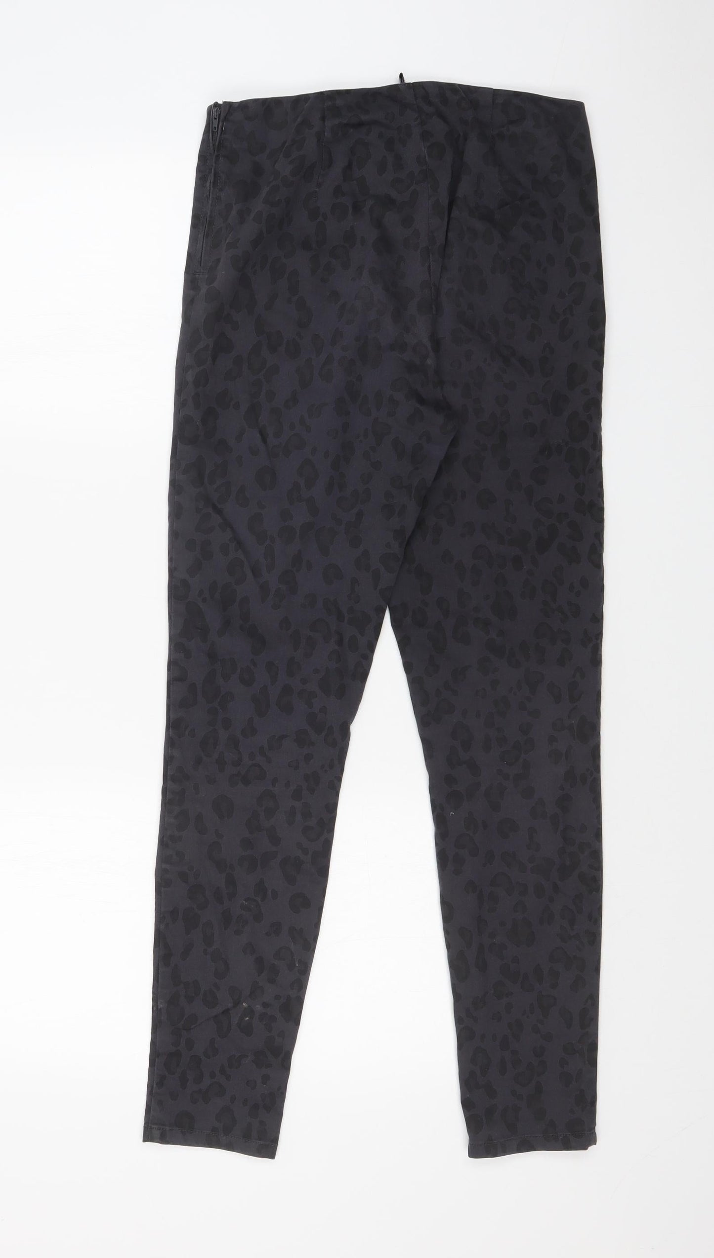 Womens UK Size 12 H&M Regular Fit  Grey Trousers