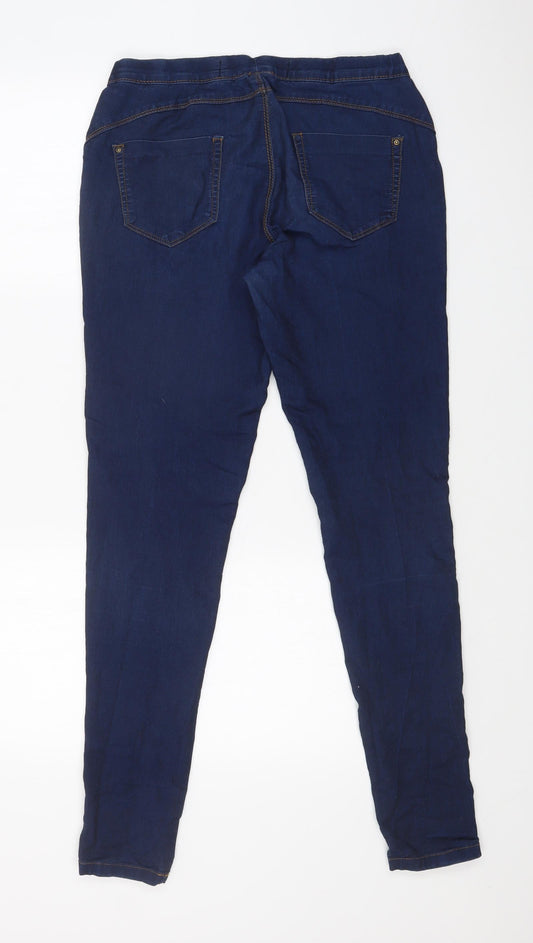 DENIM CO Womens Blue   Skinny Jeans Size 12 L30 in