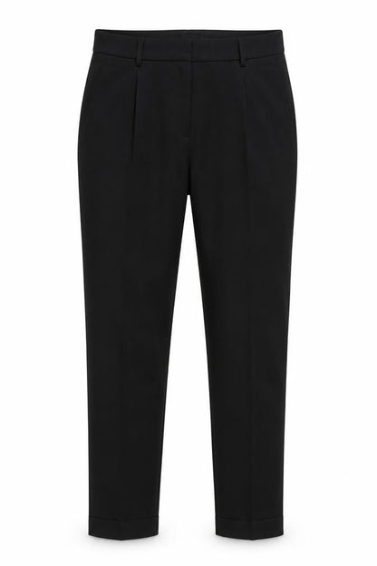 Womens UK Size 31 in H&M Regular Fit  Black Trousers