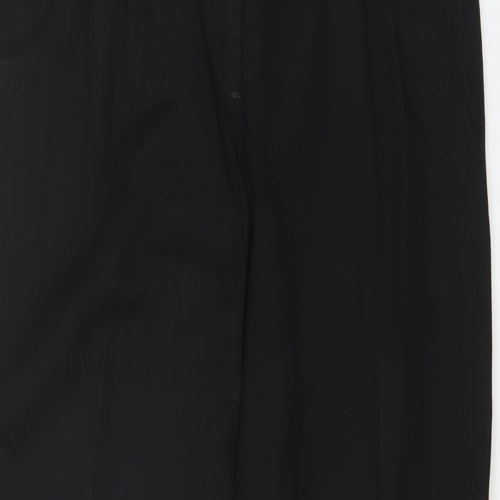 Womens UK Size 31 in H&M Regular Fit  Black Trousers