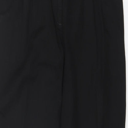 Womens UK Size 31 in H&M Regular Fit  Black Trousers