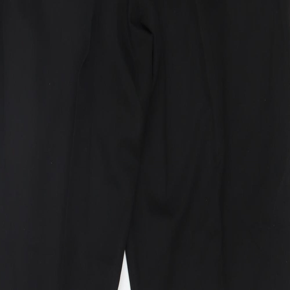 Womens UK Size 31 in H&M Regular Fit  Black Trousers