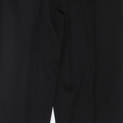 Womens UK Size 31 in H&M Regular Fit  Black Trousers