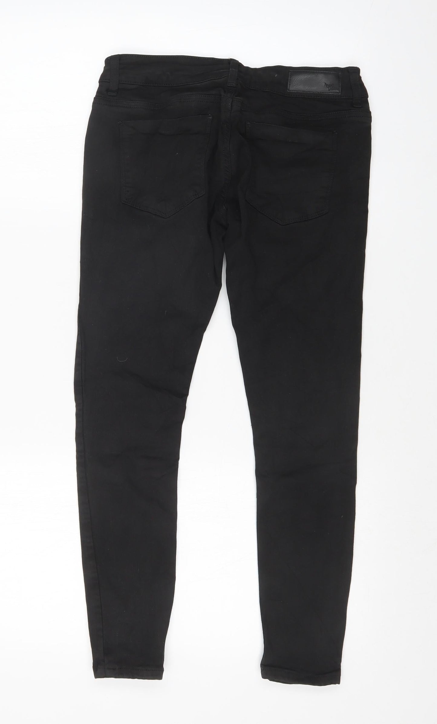 NEVER DENIM Womens Black   Skinny Jeans Size 28 in L23 in