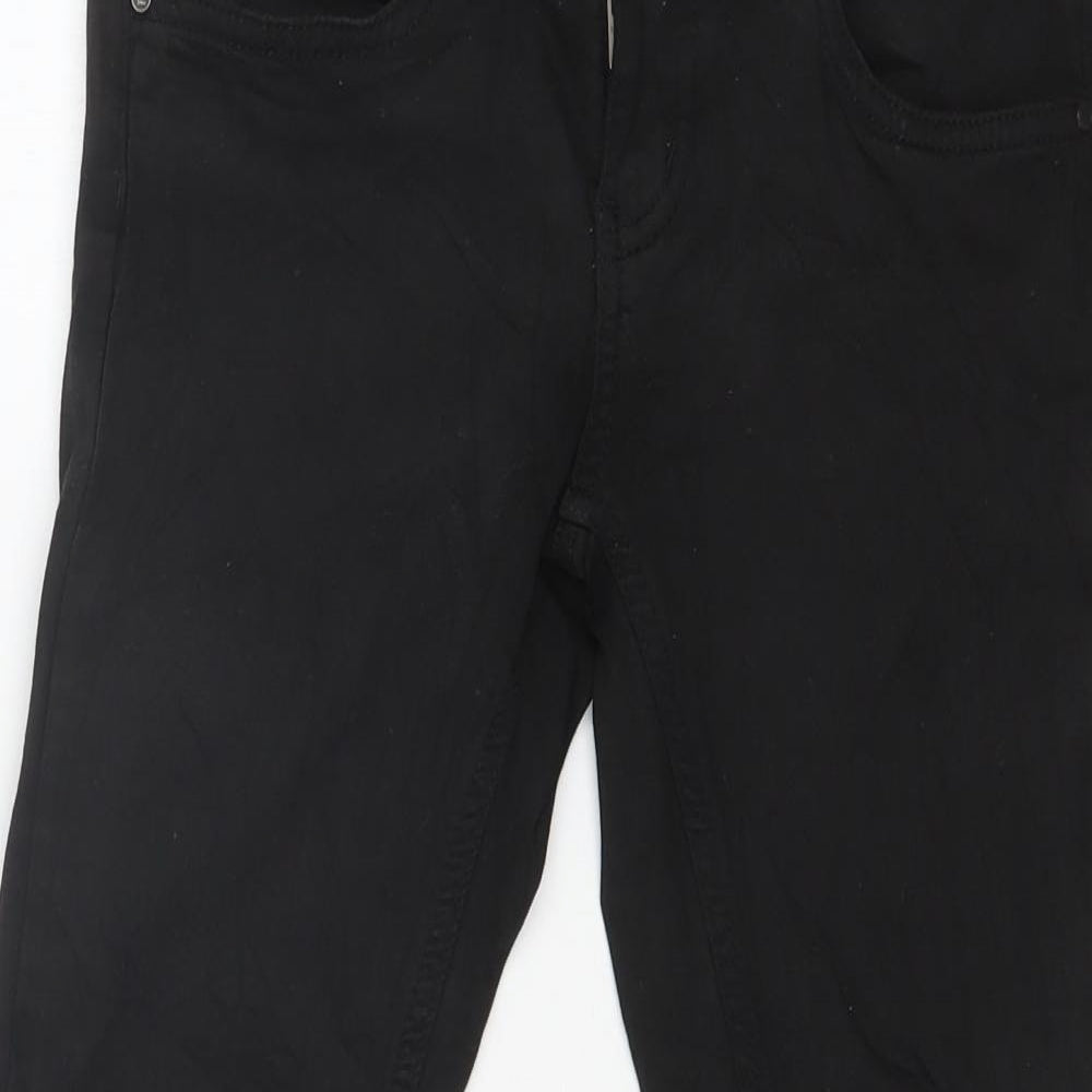 NEVER DENIM Womens Black   Skinny Jeans Size 28 in L23 in