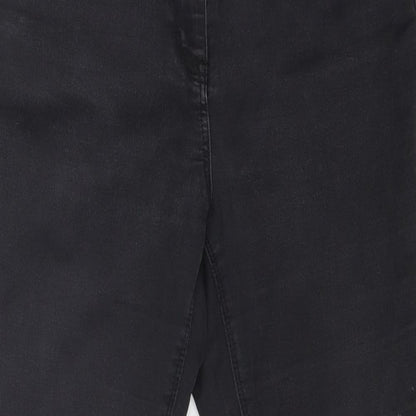 South Womens Black   Skinny Jeans Size 14 L28 in