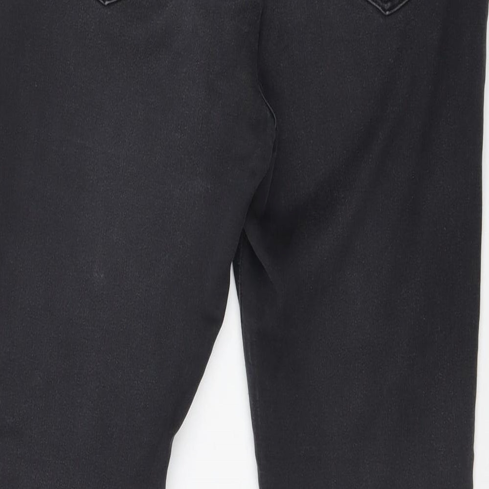 South Womens Black   Skinny Jeans Size 14 L28 in