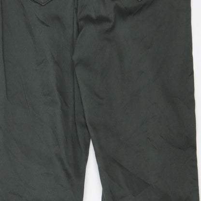 157 Womens Green   Skinny Jeans Size M L29 in