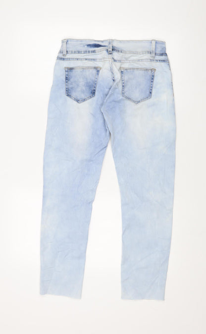 ONE LOVE DENIM Womens Blue   Skinny Jeans Size 28 in L26 in