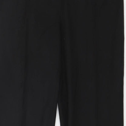 Womens UK Size 12 Street One Regular Fit  Black Trousers