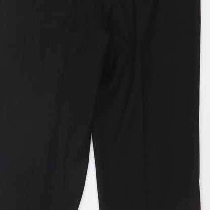 Womens UK Size 12 Street One Regular Fit  Black Trousers