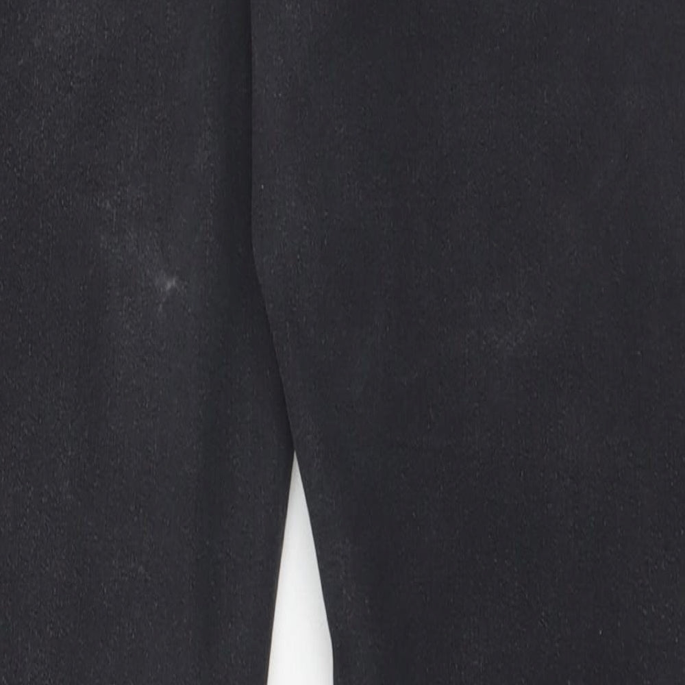 Denim & Co. Womens Black   Straight Jeans Size 10 L28 in