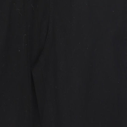 Denim & Co. Womens Black   Trousers  Size 18 L30 in