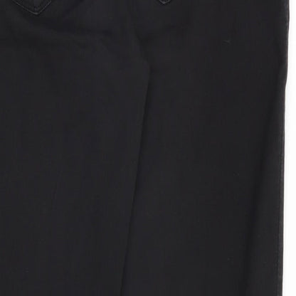 New Look Womens Black   Trousers  Size 14 L24 in