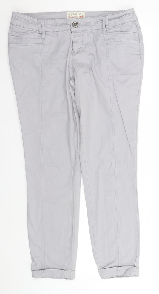 Womens UK Size  Preworn   Grey Trousers