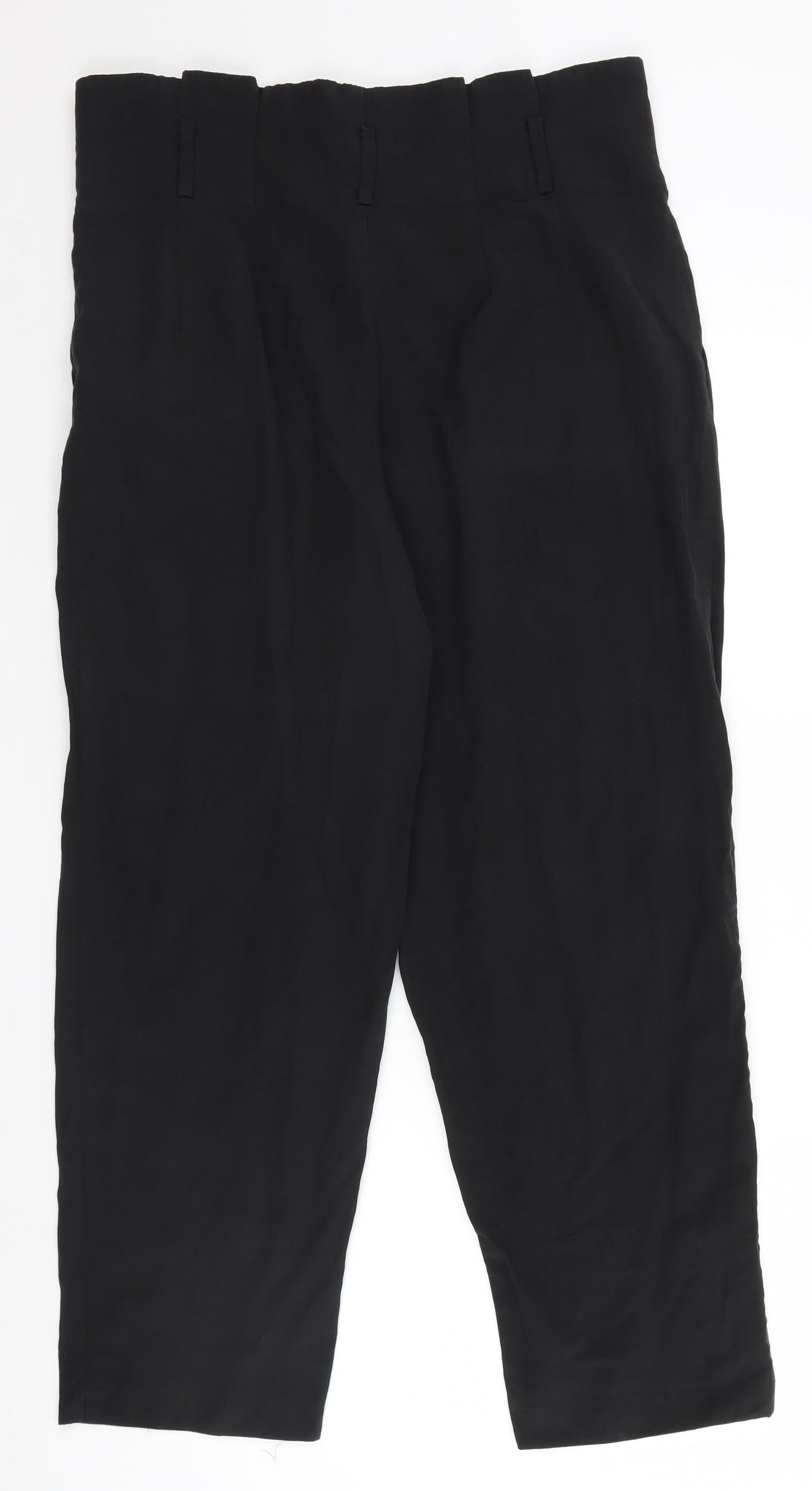 Womens UK Size 16 H&M Regular Fit  Black Trousers