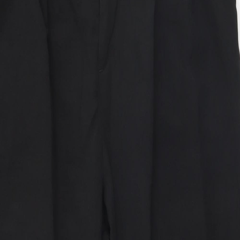 Womens UK Size 16 H&M Regular Fit  Black Trousers