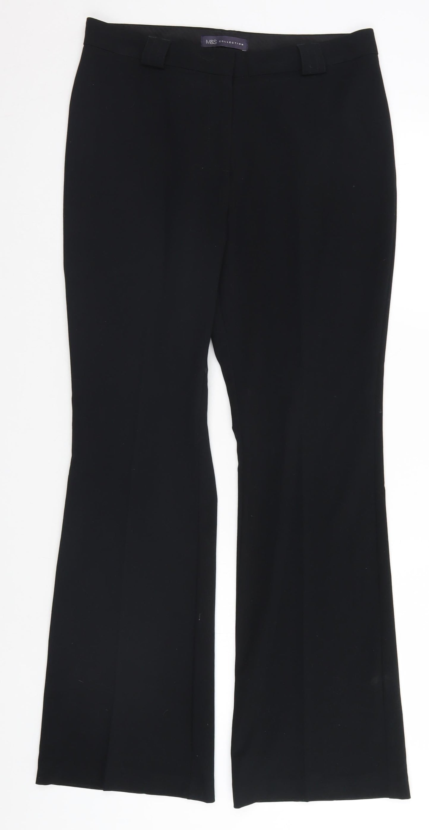 Womens UK Size 10 Marks and Spencer Regular Fit  Beige Trousers