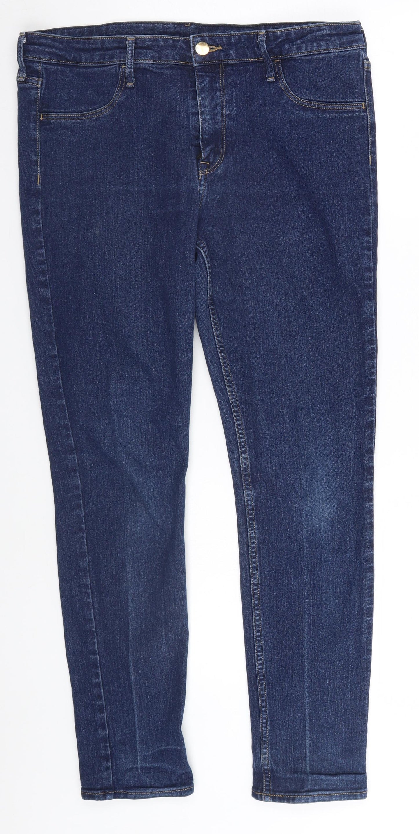 &Denim Womens Blue   Skinny Jeans Size 4 L27 in