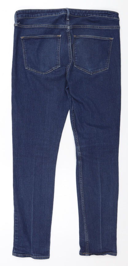 &Denim Womens Blue   Skinny Jeans Size 4 L27 in