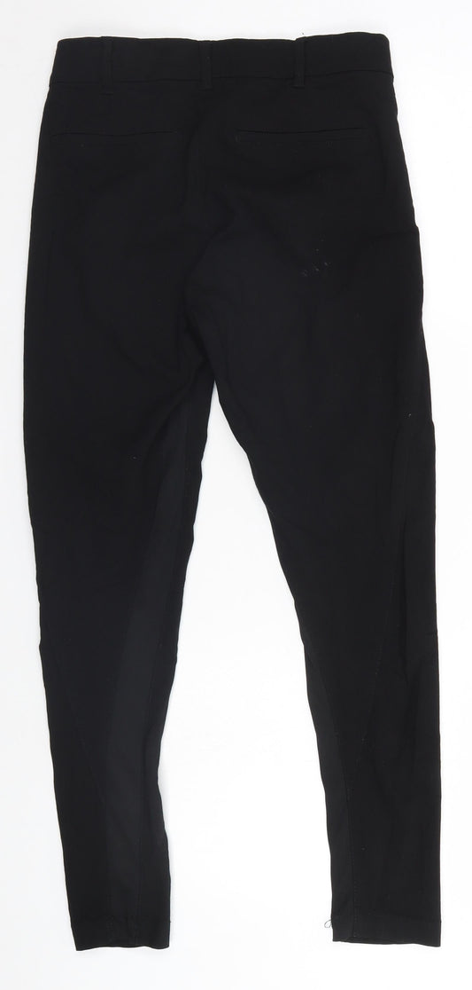 KappAhi Womens Black   Trousers   L25.5 in