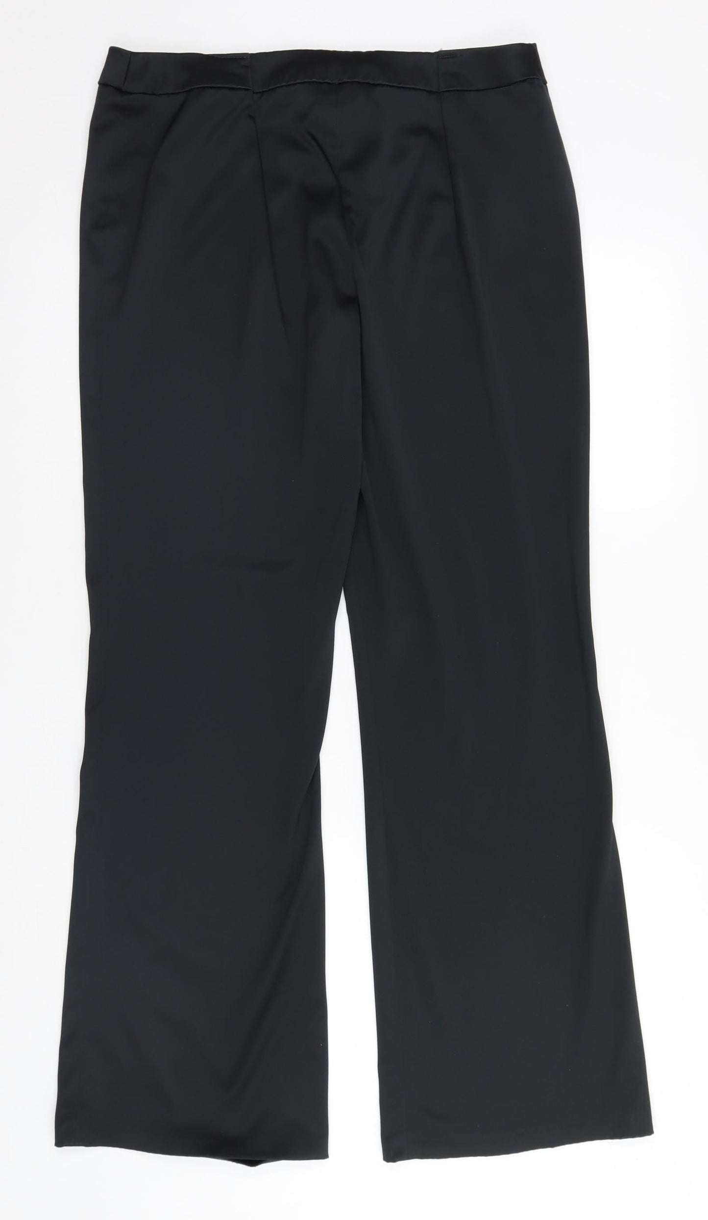 George Womens Black   Trousers  Size 16 L28 in