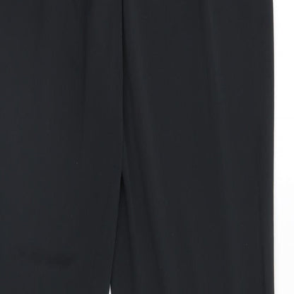 George Womens Black   Trousers  Size 16 L28 in