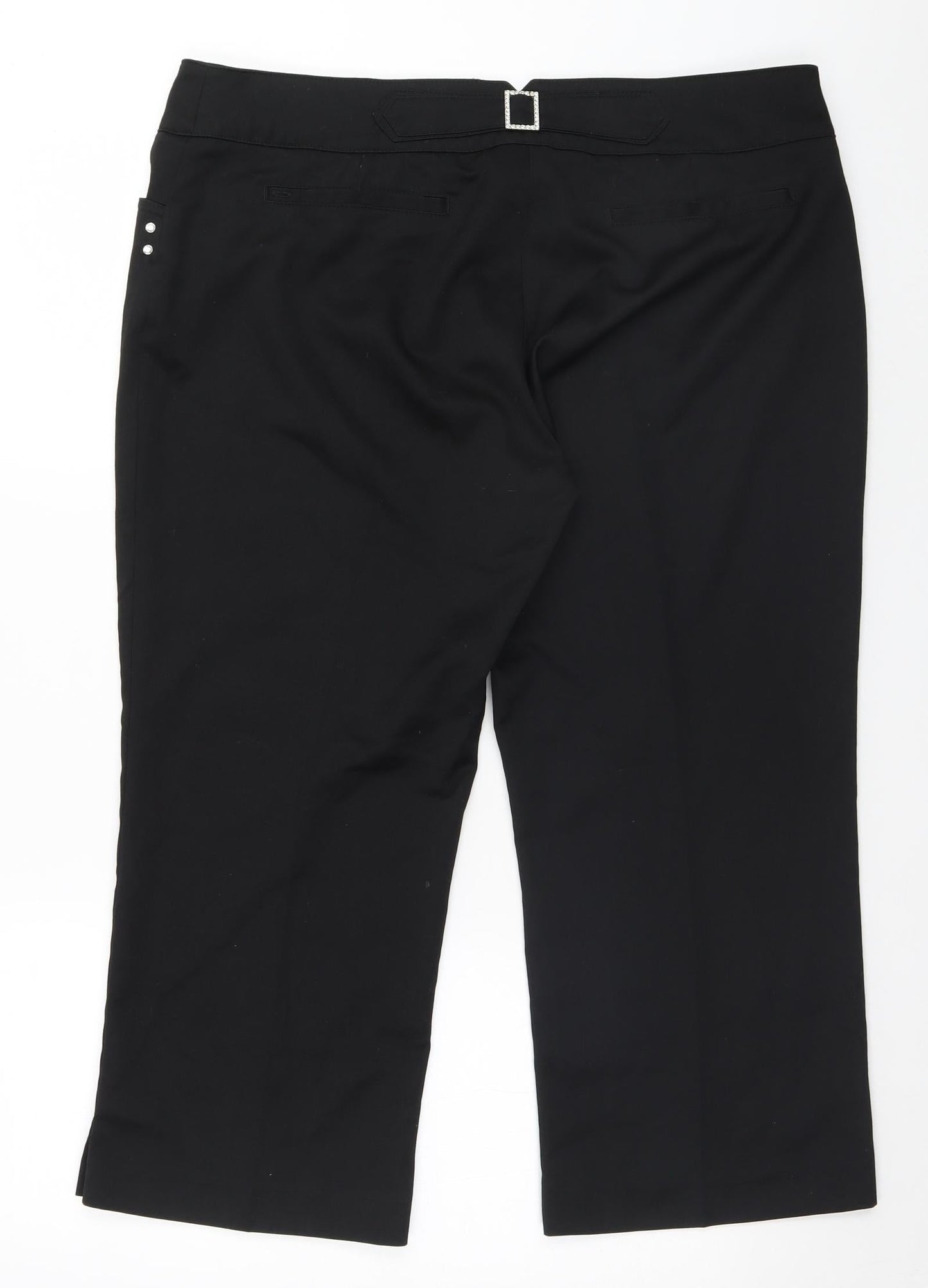 Womens UK Size 18 NEXT Regular Fit  Black Trousers
