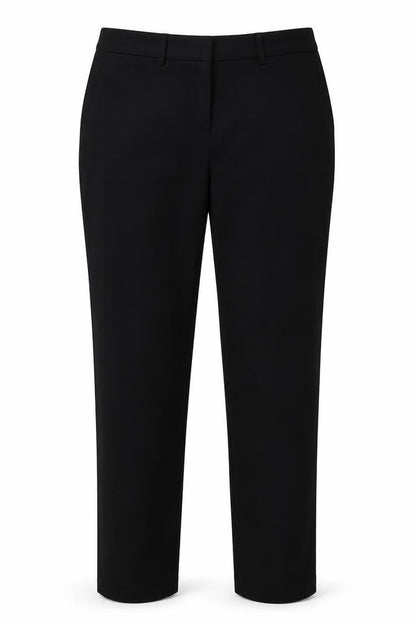 Womens UK Size 12 Papaya Regular Fit  Black Trousers