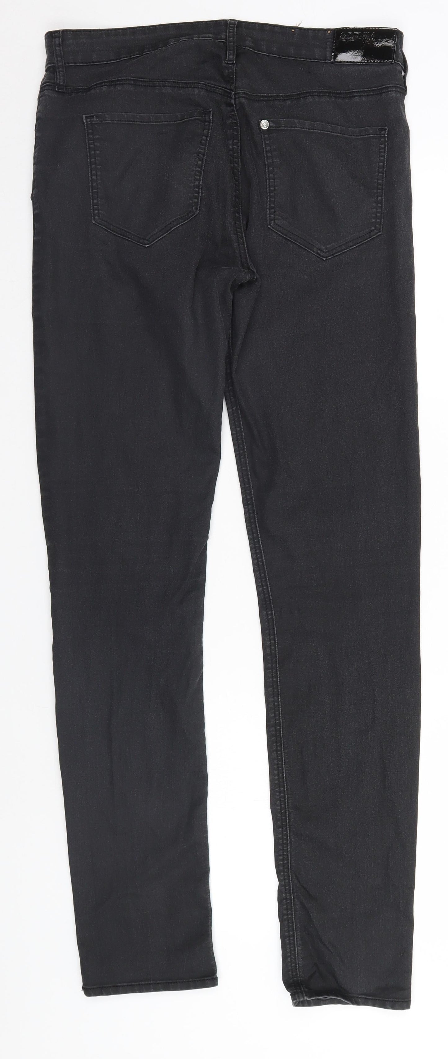 Womens UK Size  H&M  Straight Black Jeans