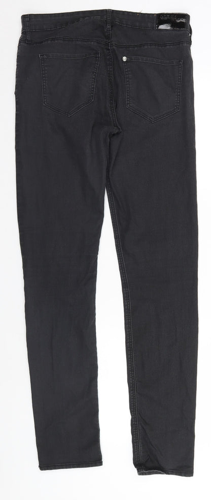 Womens UK Size  H&M  Straight Black Jeans