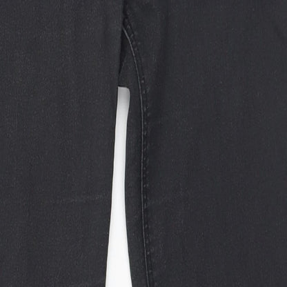 Womens UK Size  H&M  Straight Black Jeans