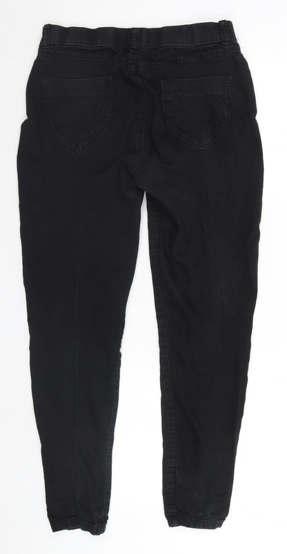 Womens UK Size 10 Eden Regular Fit Skinny Black Jeans