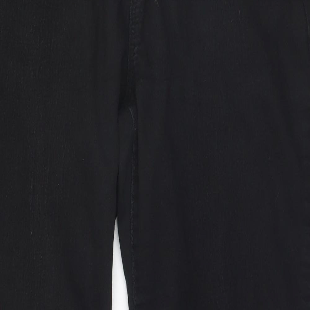 Womens UK Size 10 Eden Regular Fit Skinny Black Jeans