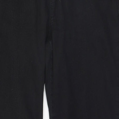 Womens UK Size 10 Eden Regular Fit Skinny Black Jeans