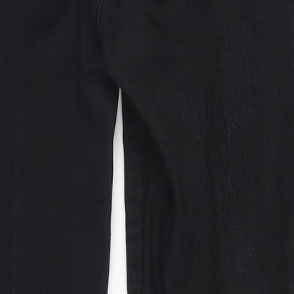 Womens UK Size 10 Eden Regular Fit Skinny Black Jeans