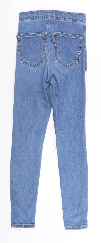 Topshop Girls Blue   Skinny Jeans  - Ripped