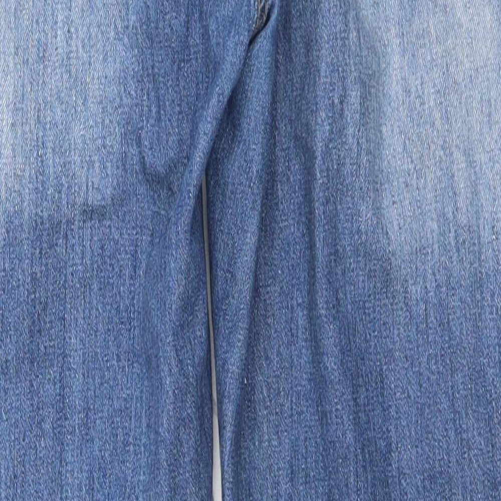 Missguided Womens Blue   Straight Jeans Size 10 L28 in