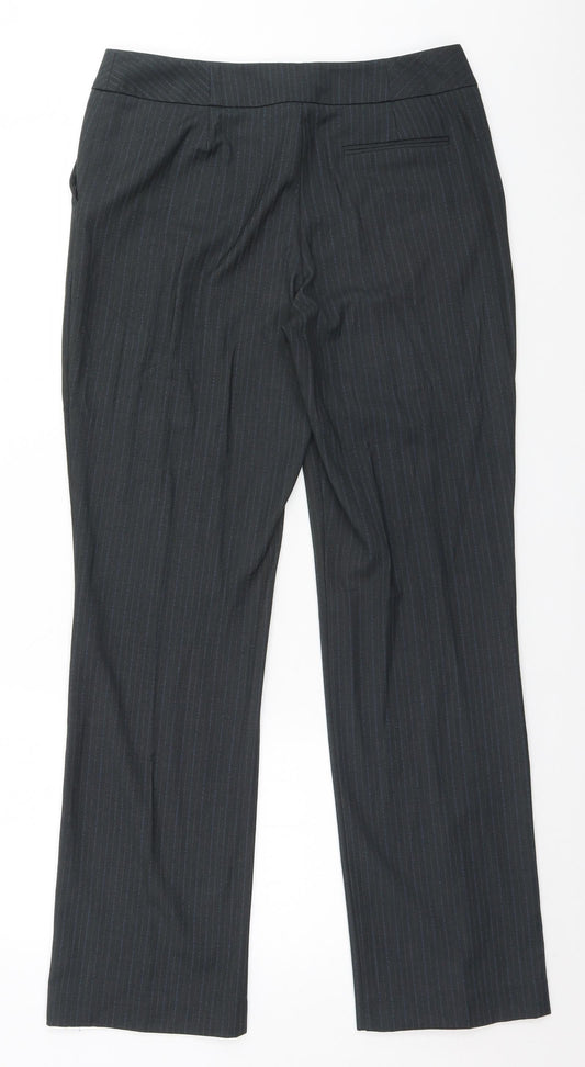 Womens UK Size 10 Papaya Regular Fit  Grey Trousers