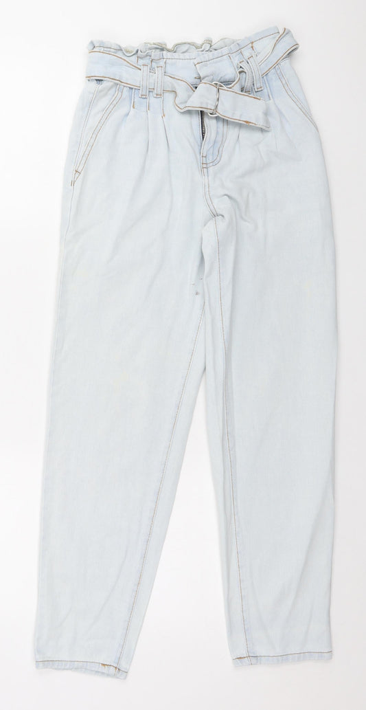 Denim & Co. Womens Blue   Straight Jeans Size 6 L27 in