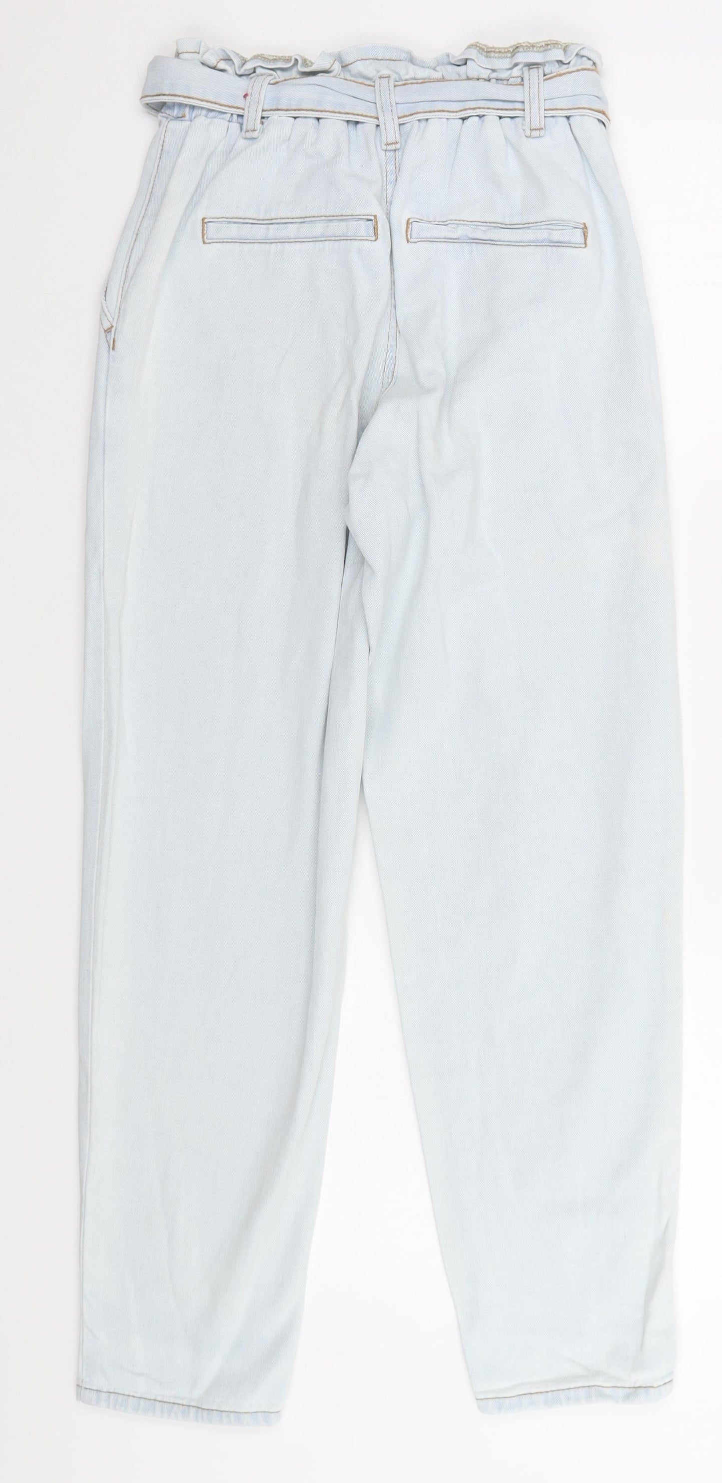 Denim & Co. Womens Blue   Straight Jeans Size 6 L27 in