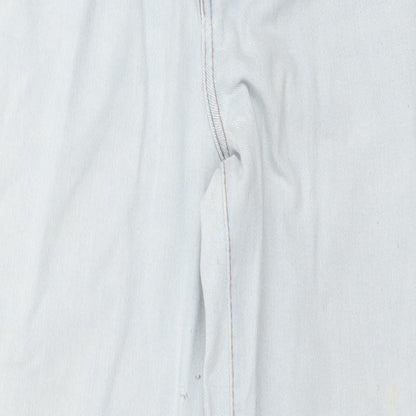 Denim & Co. Womens Blue   Straight Jeans Size 6 L27 in