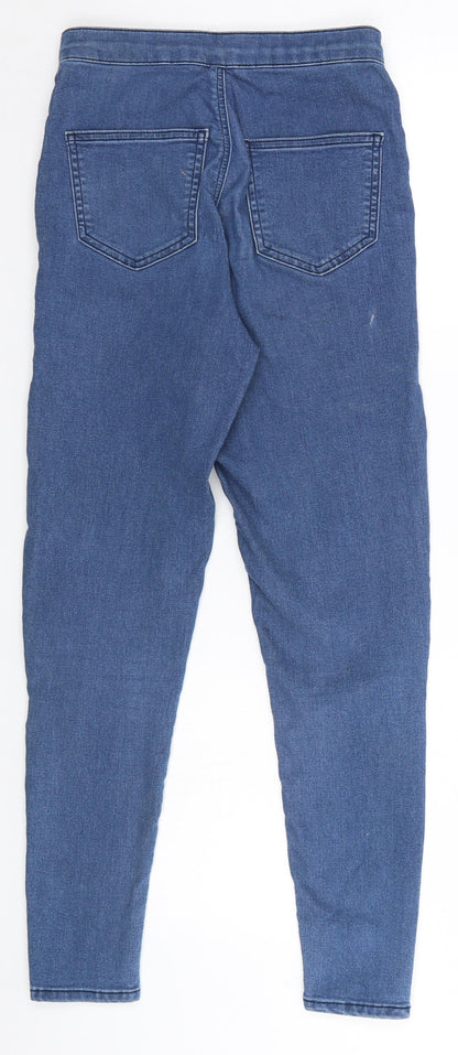 Topshop Womens Blue   Straight Jeans  L26 in