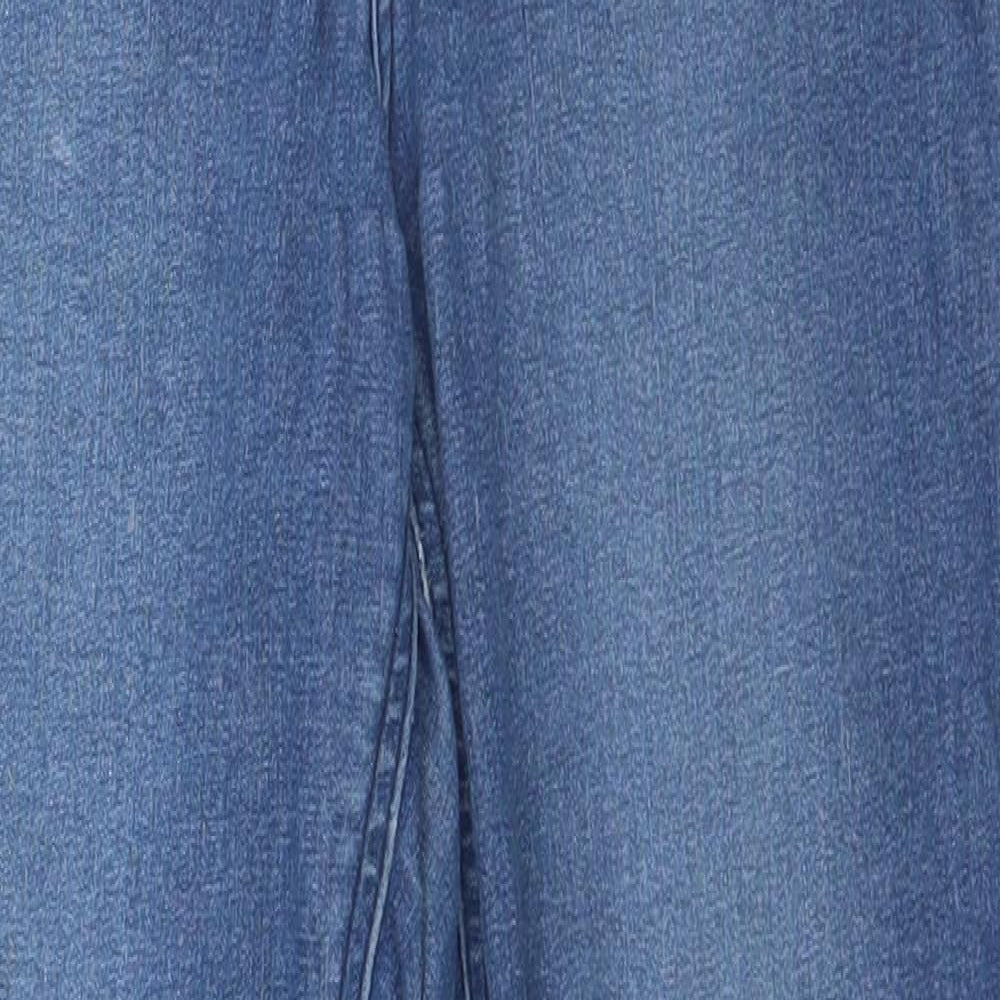 Topshop Womens Blue   Straight Jeans  L26 in