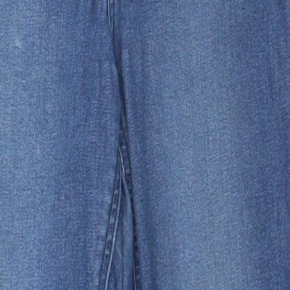 Topshop Womens Blue   Straight Jeans  L26 in