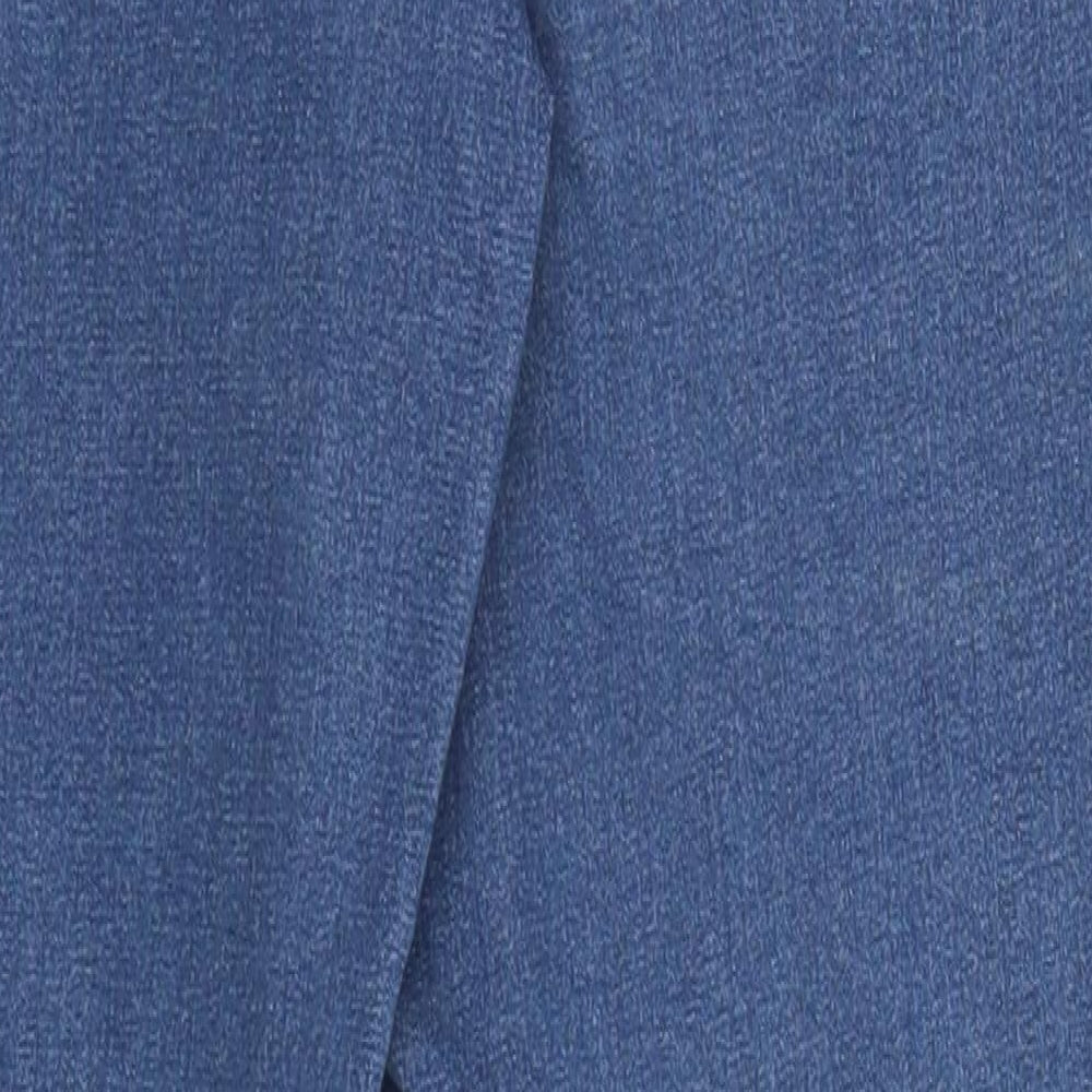 Topshop Womens Blue   Straight Jeans  L26 in