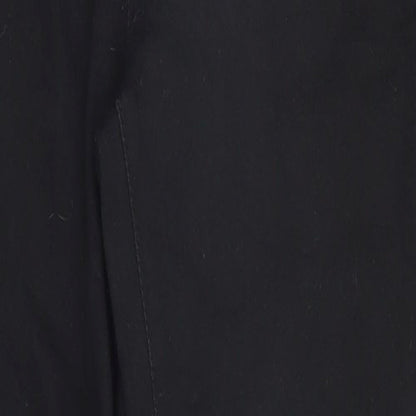 PRETTYLITTLETHING Womens Black   Straight Jeans Size 8 L26 in